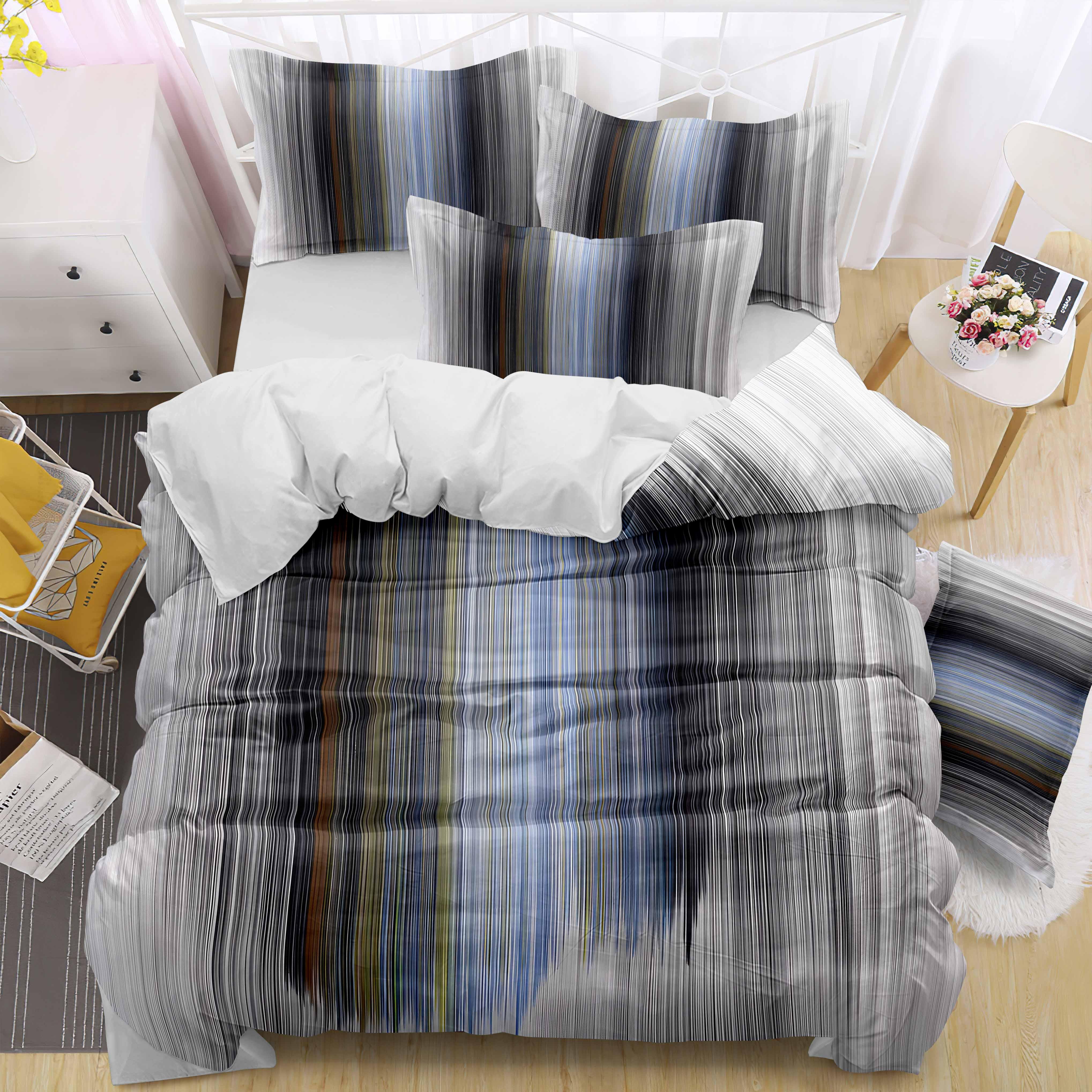 Set di fogli da letto stampato digitale 130gsm (astratto)