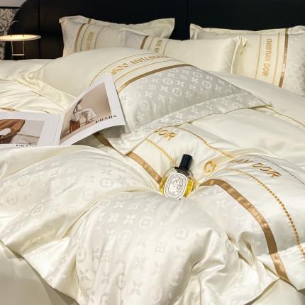 Foglio letto Tencel minimalista impostare il comfort liscio