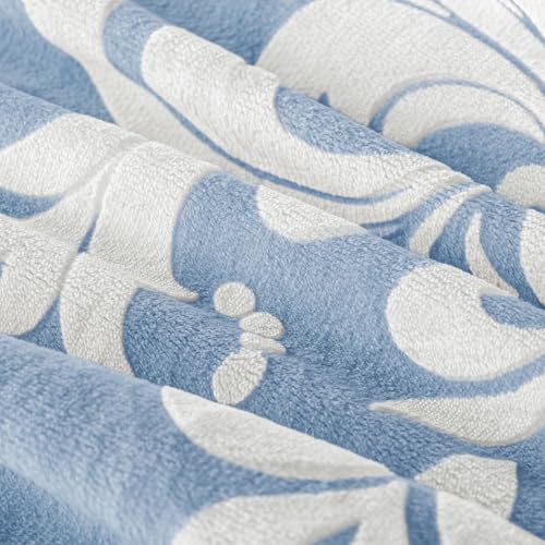 Piumino invernale in flanella stampata burnout, trapunta in peluche bohémien con supporto in microfibra ultra morbida, calda biancheria da letto per tutte le stagioni